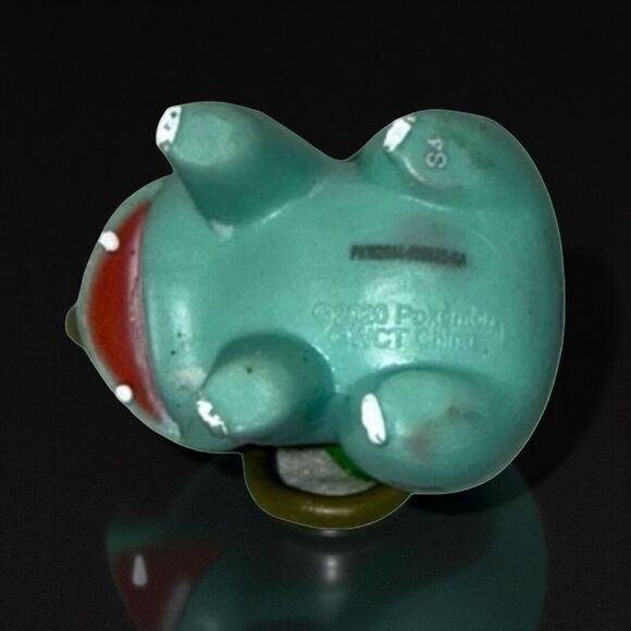 2020 Wicked Cool Toys WCT Bulbasaur Plastic PVC Pokémon Figure 1.5” B4 - Picture 4 of 6